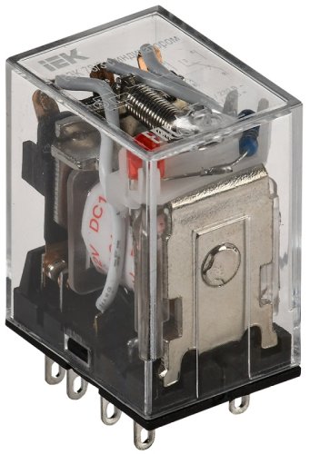 Реле промежуточное IEK ONI РЭК78/3(MY3) с индикацией 5А 12В АC картинка